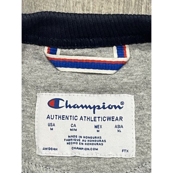 Champion Small Script Logo Sweatshirt Mens Medium - Picture 11 of 11